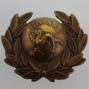 VICTORIAN The Border Regiment Collar Badge