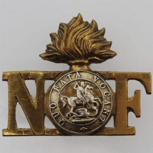 WW1 Northumberland Fusiliers Regiment Shoulder Title
