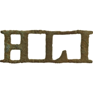 UK Dug Detecting Find - WW1 Highland Light Infantry Scottish Regiment Relic Shoulder Title