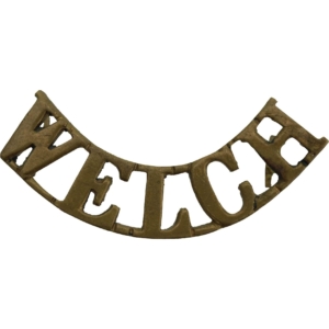 WW2 Welch (Welsh) Regiment Shoulder Title