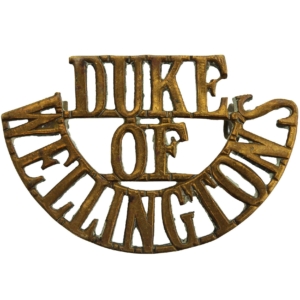Duke of Wellingtons West Riding Regiment Shoulder Title