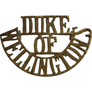 Duke of Wellingtons West Riding Regiment Shoulder Title