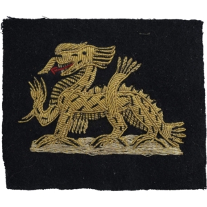 Royal Berkshire Regiment Cloth Wire BULLION Veterans Blazer Badge