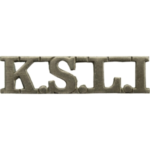 WW2 Kings Shropshire Light Infantry KSLI Regiment King's Shoulder Title