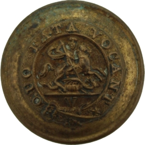 Royal Northumberland Fusiliers Regiment SMALL Tunic Button - 19mm