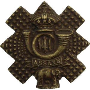 EDWARDIAN Highland Light Infantry HLI Scottish Regiment OFFICERS Bronze Collar Badge