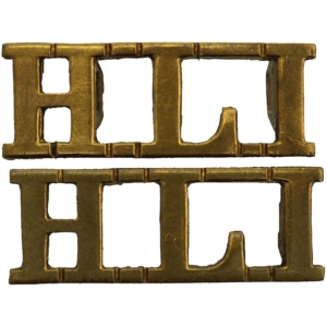 Highland Light Infantry Regiment HLI Scottish Shoulder Title PAIR