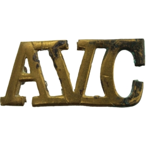 WW1 Army Veterinary Corps AVC Shoulder Title