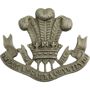 The Welsh Regiment (Welch) Collar Badge