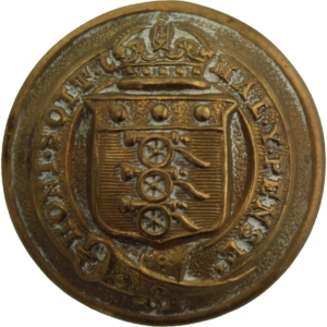 WW1 Army Ordnance Corps AOC Tunic Button - 26mm