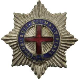 Coldstream Guards Regiment Sweetheart Brooch