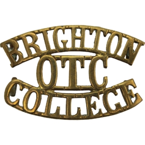 Brighton College OTC Officers Training Corps Shoulder Title