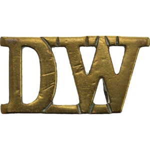 Duke of Wellingtons West Riding Regiment Shoulder Title