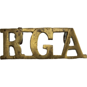 WW1 Royal Garrison Artillery RGA Shoulder Title