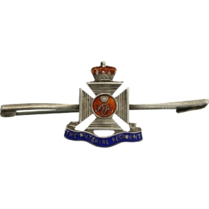 Wiltshire Regiment STERLING Silver Sweetheart Brooch Badge