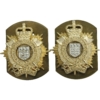 Royal Logistic Corps Staybrite Anodised Collar Badge PAIR - Staybright
