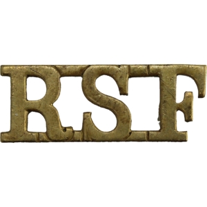 Royal Scots Fusiliers Regiment (RSF Scottish) Shoulder Title