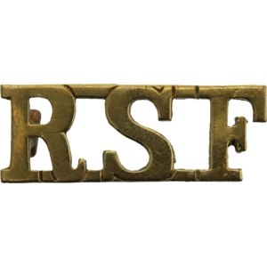 Royal Scots Fusiliers Regiment (RSF Scottish) Shoulder Title