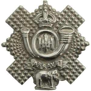 Highland Light Infantry HLI Scottish Regiment Collar Badge