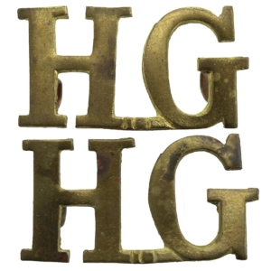 WW2 Home Guard HG Shoulder Title
