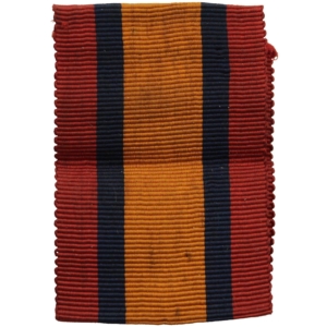 Boer War Spare Queens South Africa QSA Medal SILK Ribbon - 4 Inches
