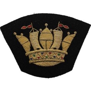 British Merchant Navy Cloth Veterans Blazer Badge Patch