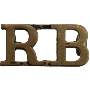 Rifle Brigade (Prince Consort's Own) Regiment Shoulder Title