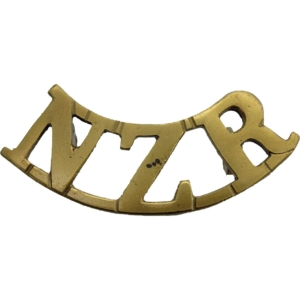 New Zealand Rifle Regiment NZR Shoulder Title