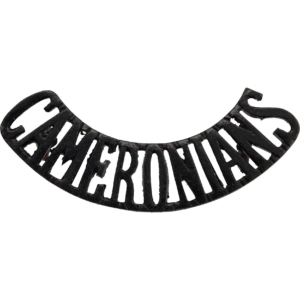 The Cameronians (Scottish Rifles) Regiment Shoulder Title