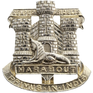 Devonshire and Dorset Staybrite Anodised Cap Badge - Staybright