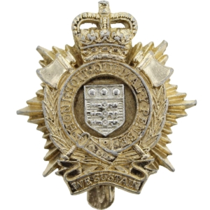 Royal Logistic Corps RLC Staybrite Anodised Cap Badge - Staybright