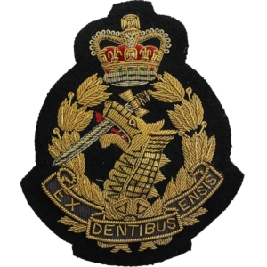 Royal Army Dental Corps RADC Cloth Wire BULLION Veterans Blazer Badge