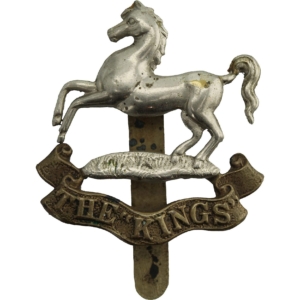 WW1 Kings Liverpool Regiment (King's) Cap Badge - FIRST PATTERN