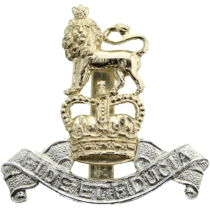 Royal Army Pay Corps RAPC Staybrite Anodised Cap Badge - Staybright
