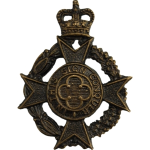 Royal Army Chaplains Department (RAChD) Collar Badge - QUEENS CROWN