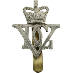 5th Royal Inniskilling Dragoon Guards Irish Regiment Cap Badge - Queens Crown