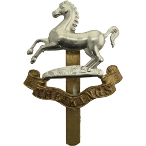 WW1 Kings Liverpool Regiment (King's) Cap Badge - FIRST PATTERN