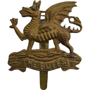 WW1 Royal East Kent (The Buffs) Regiment Cap Badge