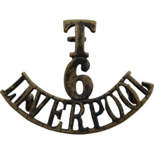 6th Territorial Battalion, Kings Liverpool Regiment (King's) Shoulder Title