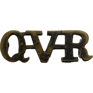 WW1 9th Battalion, Queen Victoria Rifles, London Regiment Shoulder Title