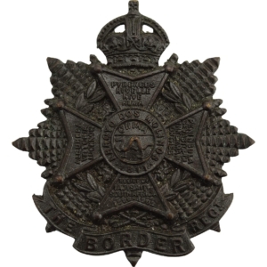 The Border Regiment BRONZE Officers Collar Badge