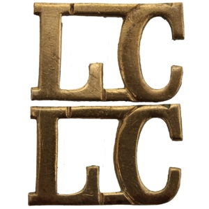 WW1 Labour Corps Shoulder Title PAIR