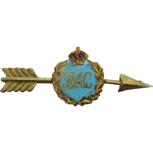 WW2 Royal Armoured Corps Sweetheart Brooch Enamel Badge