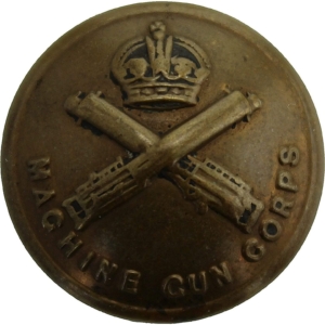 WW1 Machine Gun Corps MGC Tunic Button - Small 19mm