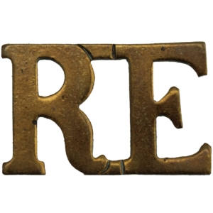WW1 Royal Engineers Corps Shoulder Title