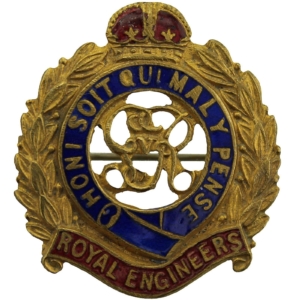 WW1 Royal Engineers Corps (George V) Sweetheart Brooch