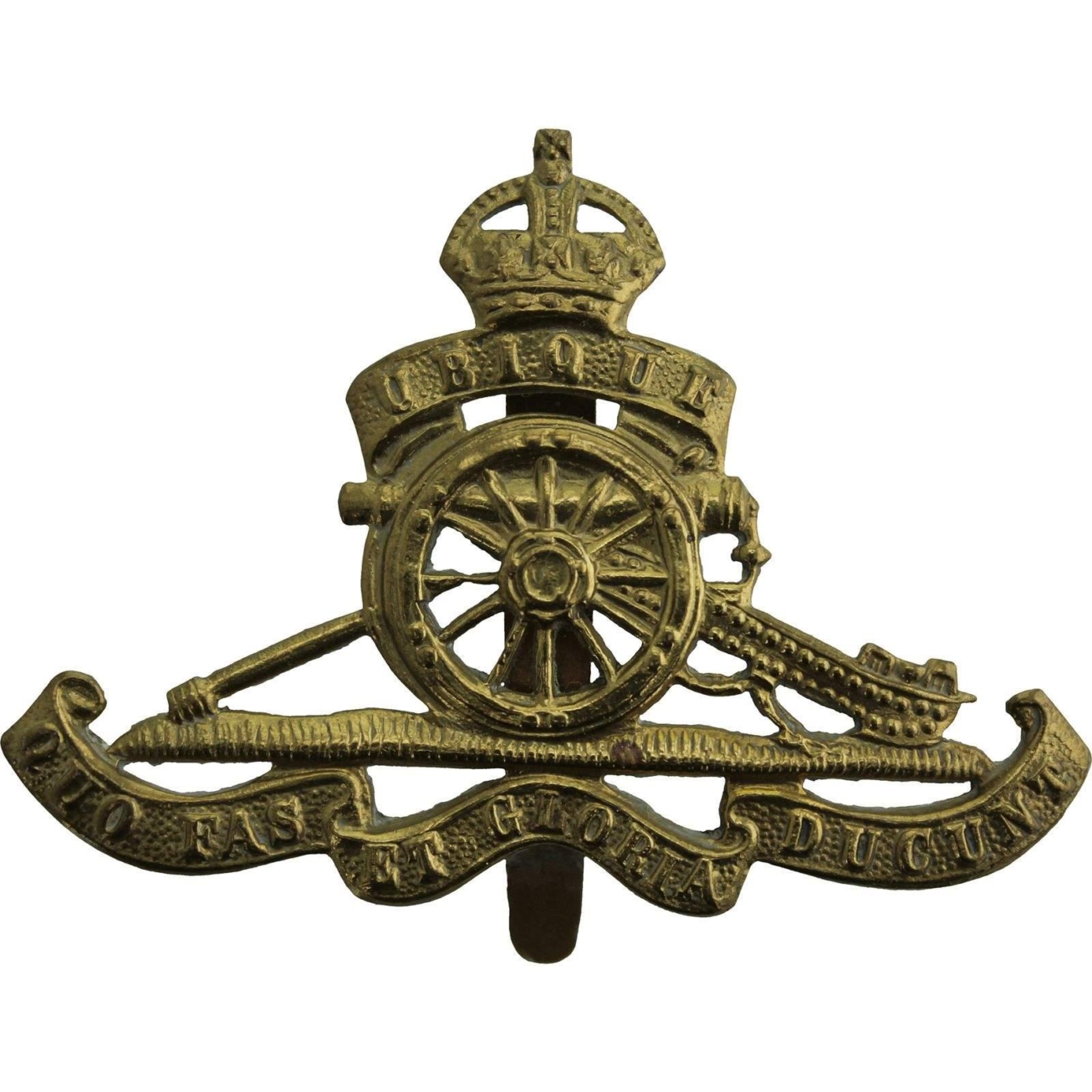 WW2 Royal Artillery Regiment Cap Badge - British Military Badges