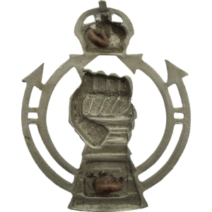 WW2 Royal Armoured Corps RAC Cap Badge