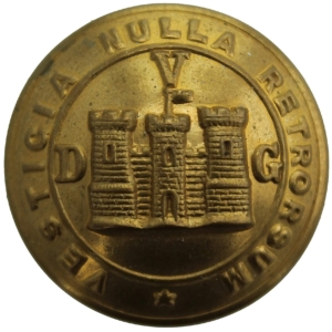 5th Royal Inniskilling Dragoon Guards Regiment Tunic Button - 26mm