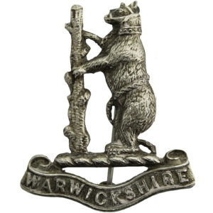 Warwickshire Yeomanry Regiment Sweetheart Brooch Badge